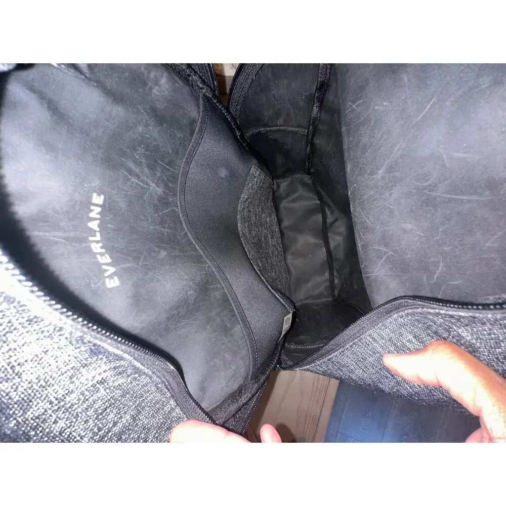 Everlane Commuter Backpack dark heather gray/ black,‎ 15